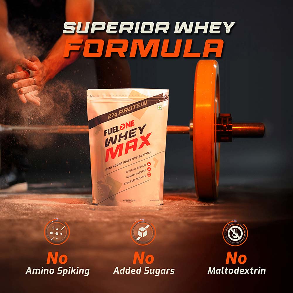 4 - Fuel One Whey Max,  2.2 lb  Vanilla 
