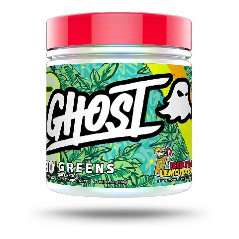 1 - Ghost Greens Superfood,  0.73 lb  Iced Tea Lemonade 