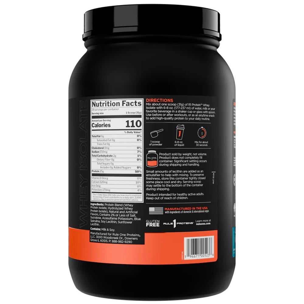 2 - Rule One R1 Protein,  1.98 lb  Birthday Cake 
