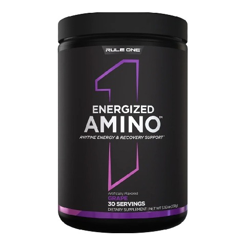 1 - Rule One Energized Amino,  0.59 lb  30 Servings  Grape 