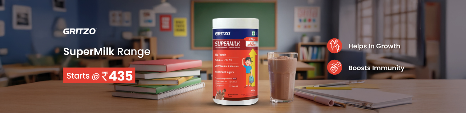 Gritzo SuperMilk Range | start @ 435