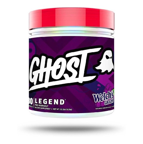 1 - Ghost Legend Pre-Workout, 1.4 lb Welch's Grape