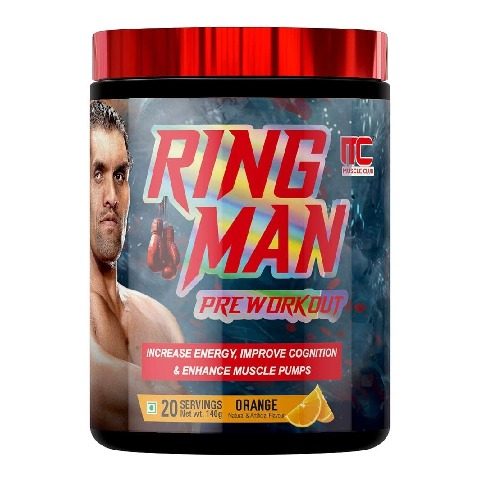 1 - Muscle Club Ring Man Pre-Workout, 0.31 lb Orange