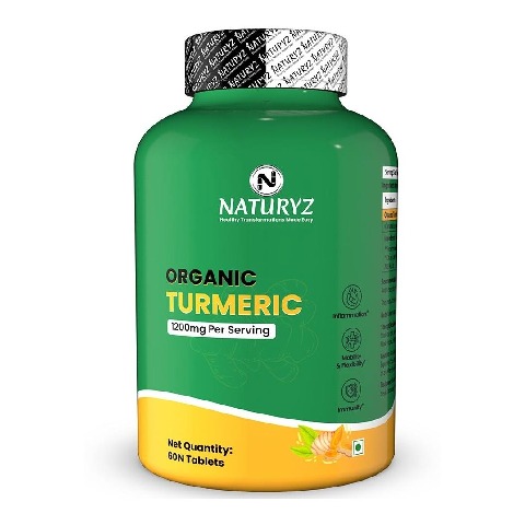1 - Naturyz Organic Turmeric 1200mg, 60 tablet(s)