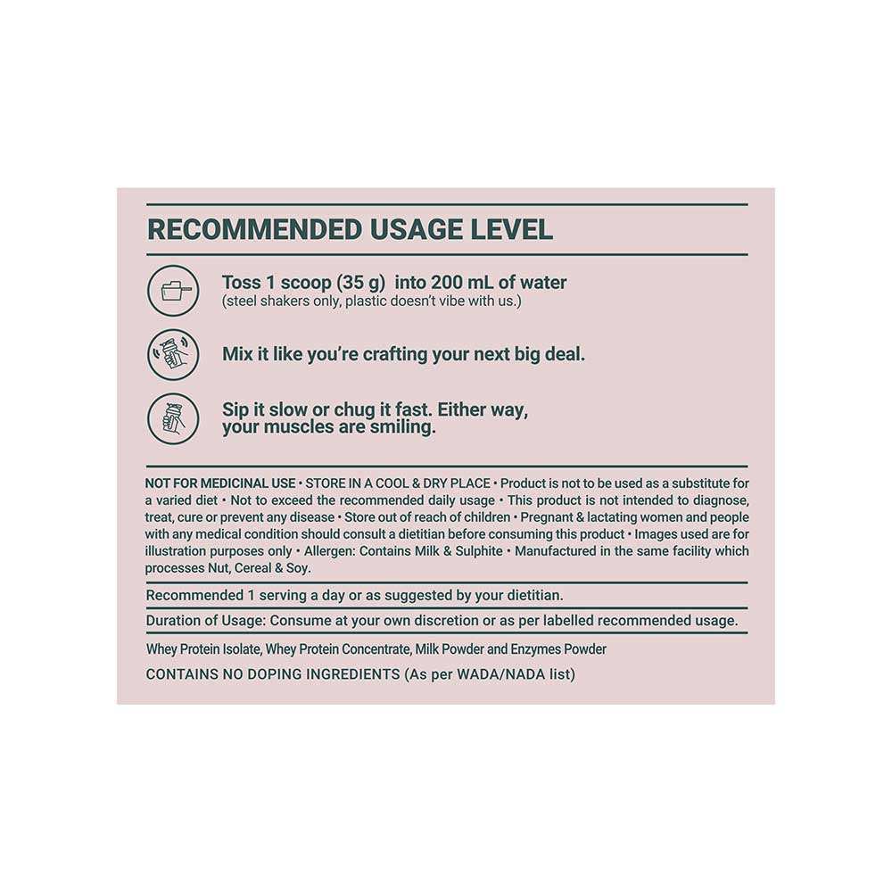 6 - TrueBasics Clean Whey Protein (Isolate + Concentrate),  2.2 lb  Turmeric Latte