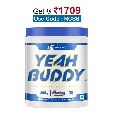 Ronnie Coleman Yeah Buddy Pre-Workout Powder,  0.59 lb  Strawberry Lemonade 