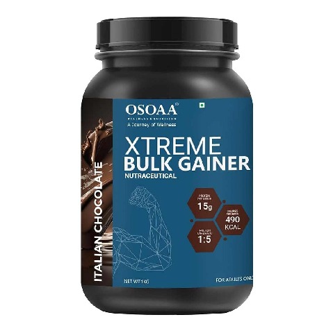 1 - Osoaa Xtreme Bulk Gainer, 2.2 lb Italian Chocolate