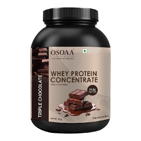 1 - Osoaa Whey Protein Concentrate,  4.4 lb  Triple Chocolate 