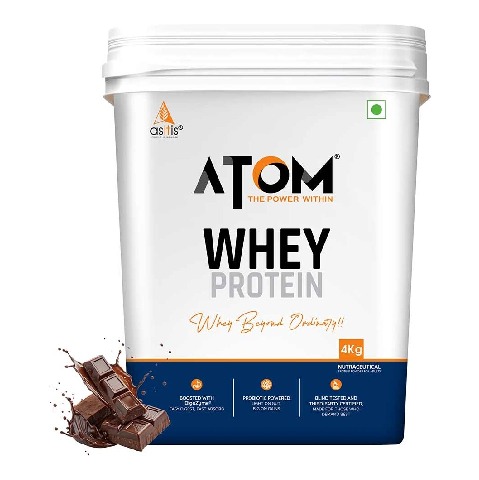 AS-IT-IS Nutrition ATOM Whey Protein with Enzymes,  8.8 lb  Double Rich Chocolate 