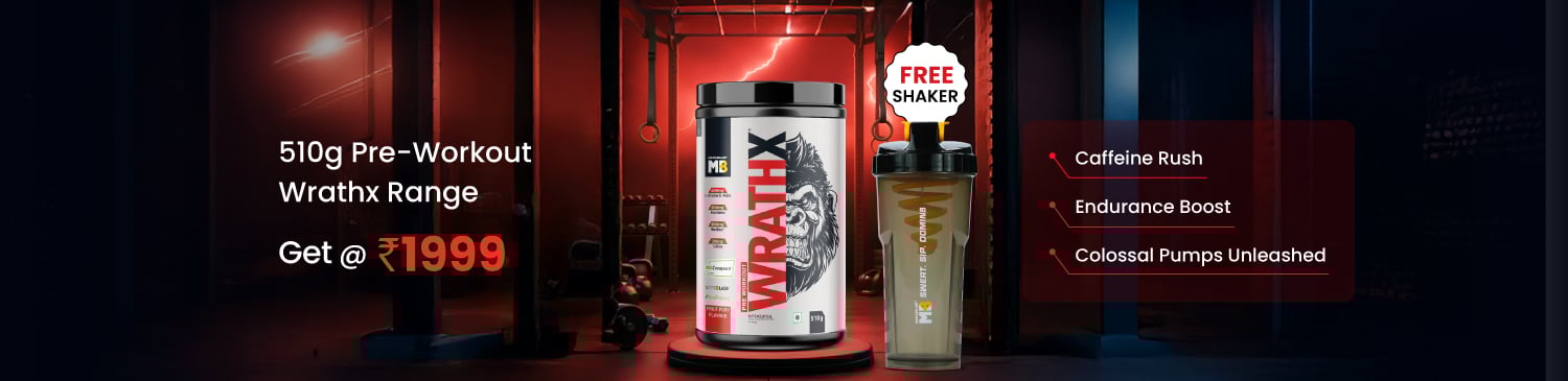 MB Wrathx 510g Range | Offer Price - 1999 + Free Shaker