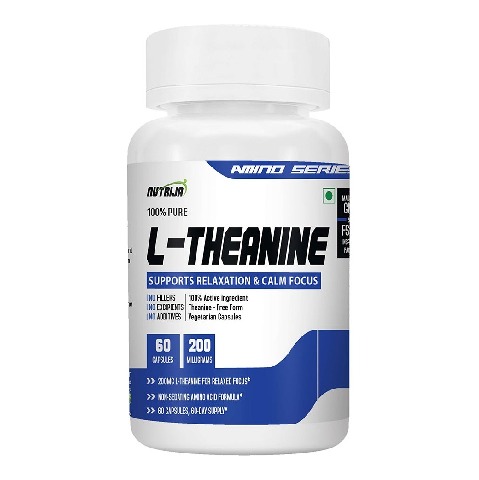 1 - NutriJa L-Theanine 200mg, 60 capsules