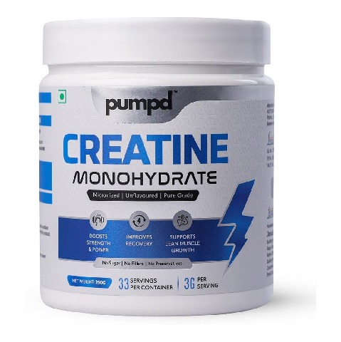 1 - Pumpd Creatine Monohydrate,  Unflavoured  0.55 lb 