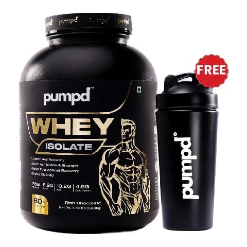 Pumpd Whey Isolate,  4.4 lb  Rich Chocolate 