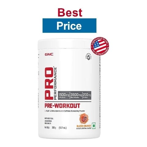 GNC Pro Performance Pre-Workout,  0.79 lb  Blood Orange 
