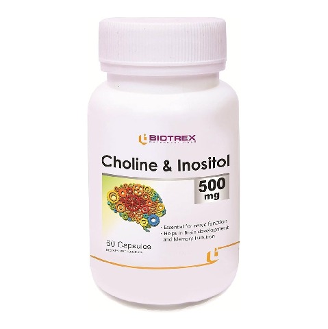 1 - Biotrex Choline & Inositol (500 mg),  60 capsules 