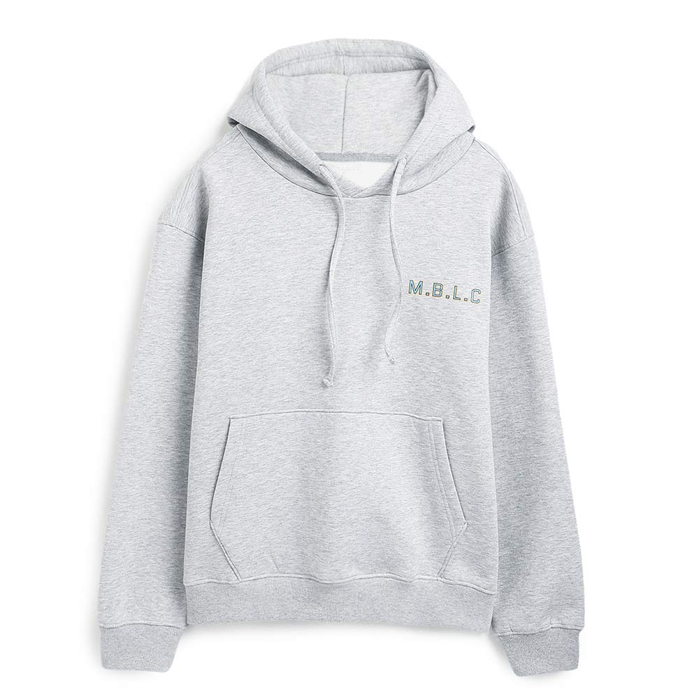 3 - MuscleBlaze Lifting Club Hoodie,  X-Large  Grey Melange