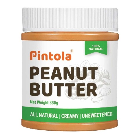 1 - Pintola All Natural Peanut Butter,  0.350 kg  Creamy 