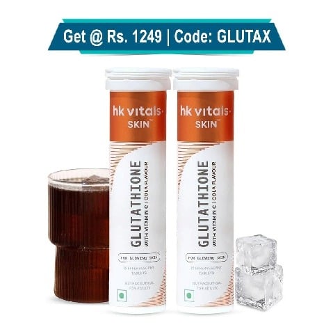 HealthKart HK Vitals Glutathione Effervescent,  Cola  30 tablet(s) 