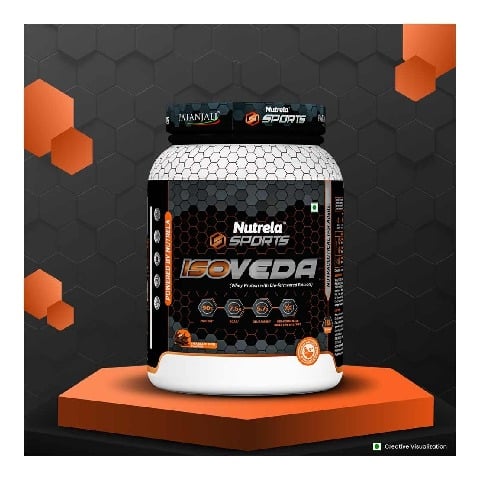 1 - Nutrela Sports Patanjali Isoveda Whey Protein Isolate,  2.2 lb  Chocolate Irish 