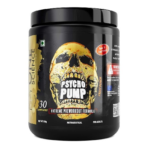 1 - One Science Psycho Pump,  0.73 lb  Fruit Punch 