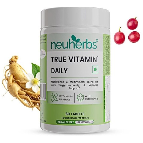 1 - Neuherbs True Vitamins with Iodine,  60 tablet(s)  Unflavoured 