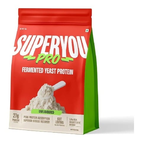 1 - Superyou Pro Fermented Yeast Protein,  2.2 lb  Unflavoured 