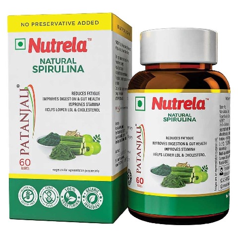 1 - Nutrela Natural Spirulina,  60 tablet(s) 