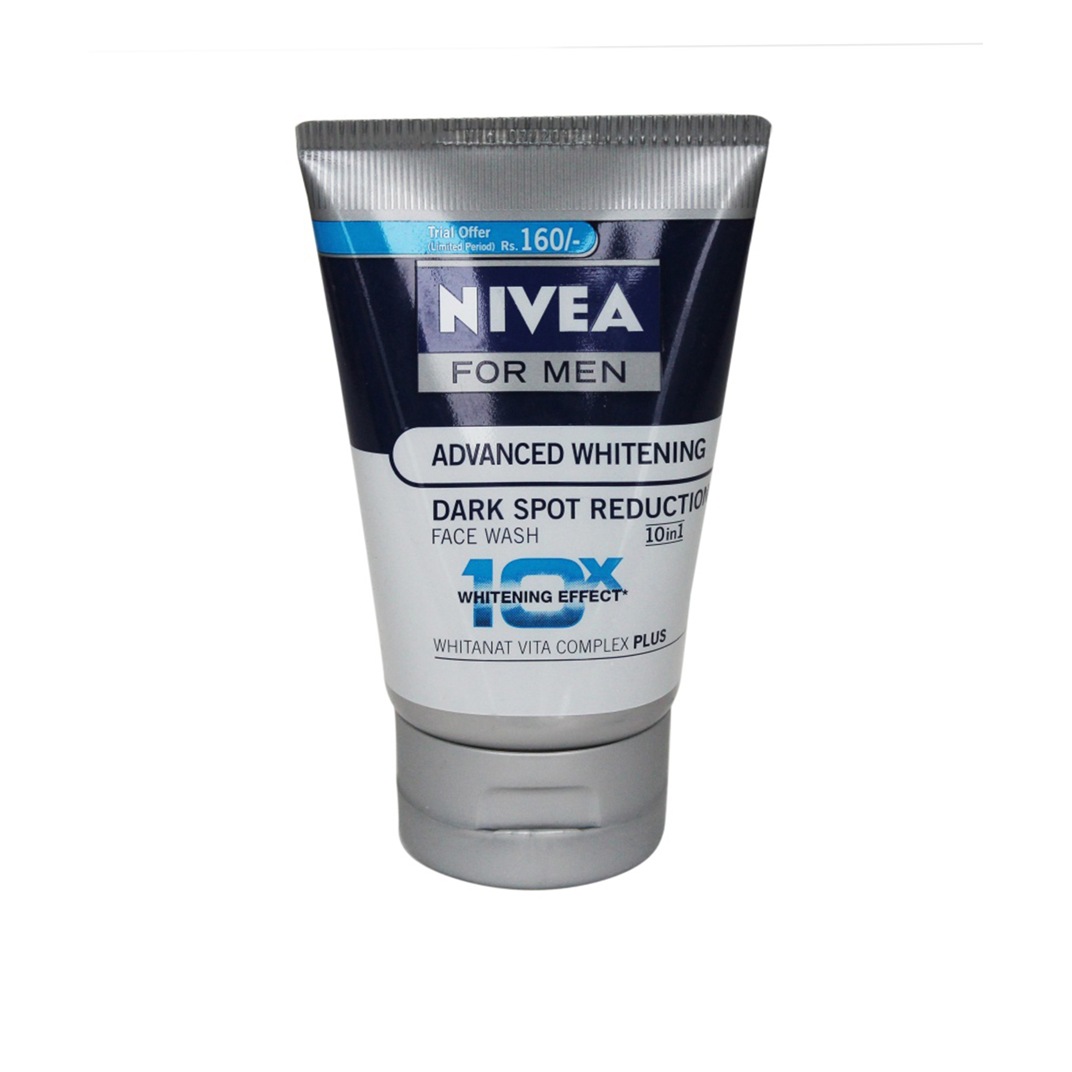 Nivea For Men Advance Whitening 10 In1 Face Wash,  100 g  Dark Spot Reductio 