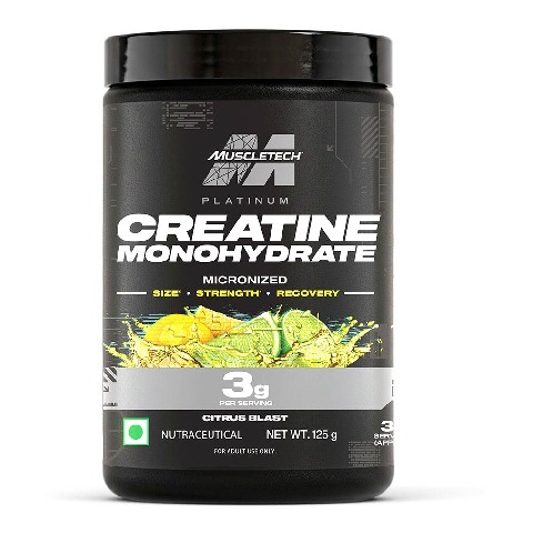 1 - MuscleTech Platinum Creatine Monohydrate,  Citrus Blast  0.27 lb 