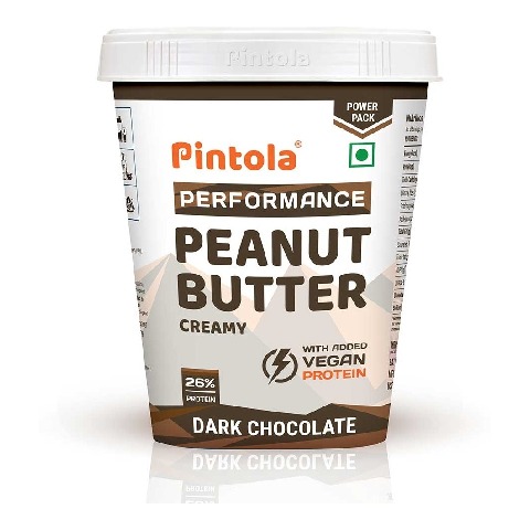 1 - Pintola Dark Chocolate Performance Series Peanut Butter,  1 kg  Creamy 
