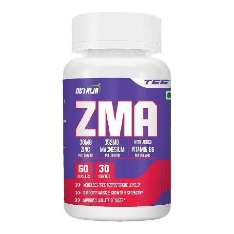 1 - NutriJa ZMA, 60 capsules Unflavoured