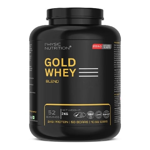 1 - Physic Nutrition Gold Whey Protein Blend,  4.4 lb  Kesar Kulfi 