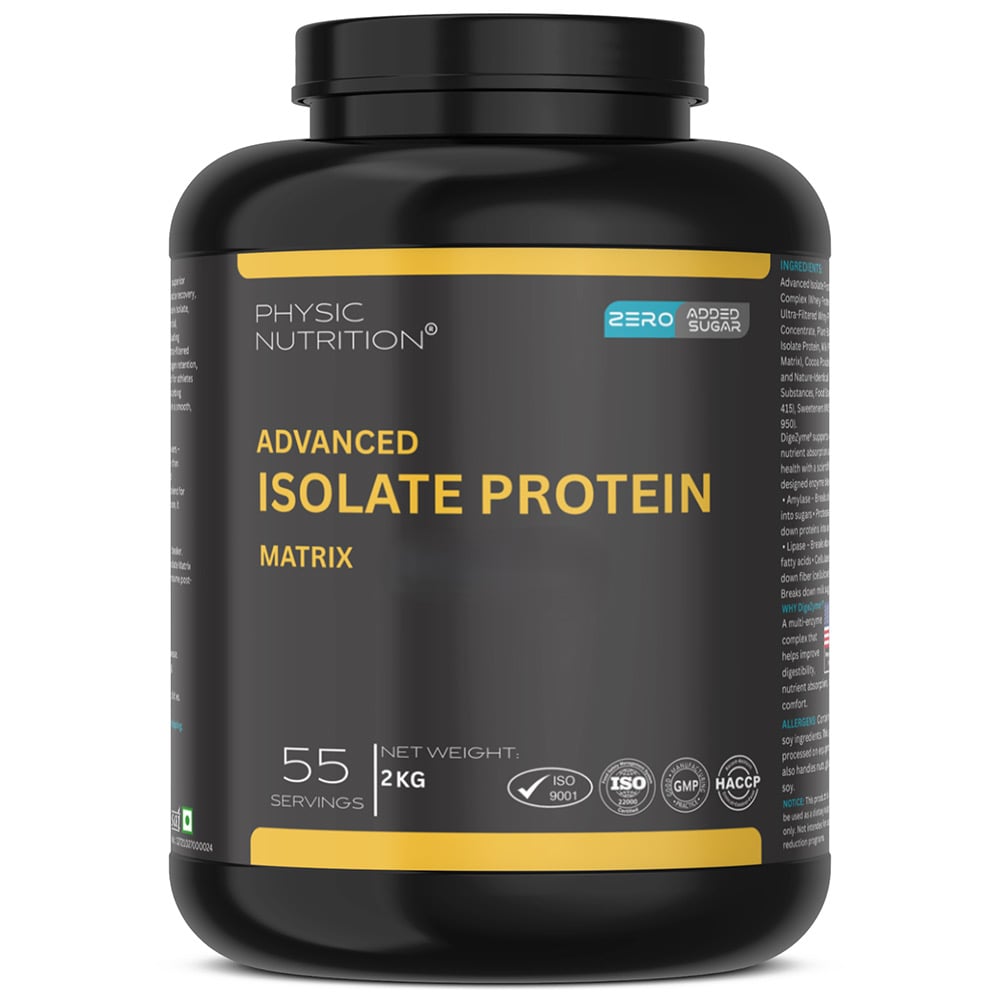 Physic Nutrition Advanced Isolate Protein Matrix, 4.4 lb Strawberry-picture-19