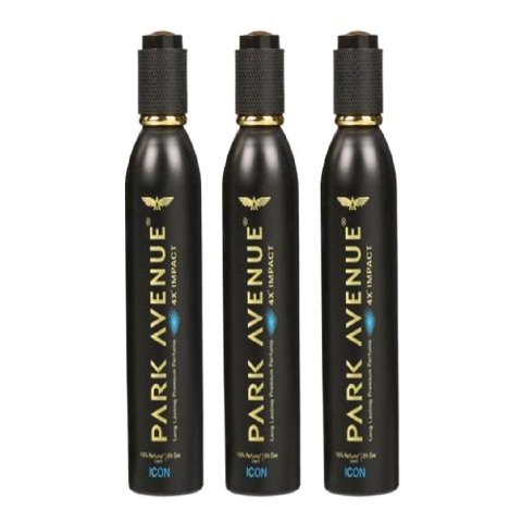 Park Avenue 4X Impact Icon Eau De Parfum,  120 ml  for Women & Men Pack of 4 