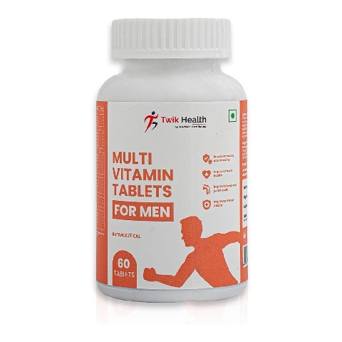 1 - Twik Health Multivitamin for Men, 60 tablet(s) Unflavoured