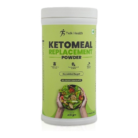 1 - Twik Health Keto-Meal Replacement,  420 g  Belgium Chocolate 