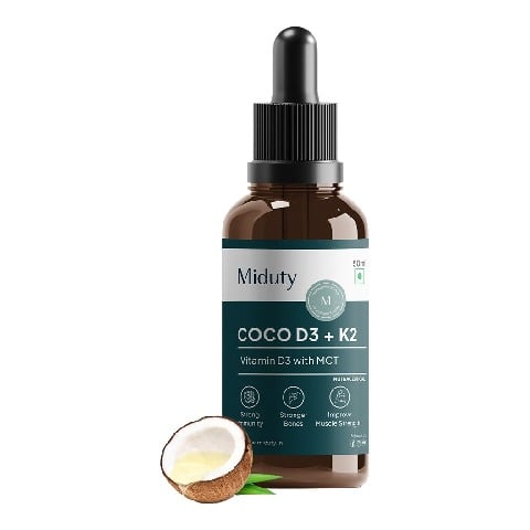 1 - Miduty Coco D3 with MCT Oil,  50 ml  Unflavoured 