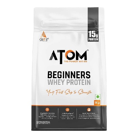 1 - AS-IT-IS Nutrition ATOM Beginners Whey Protein,  2.2 lb  Rabri Rasmalai 