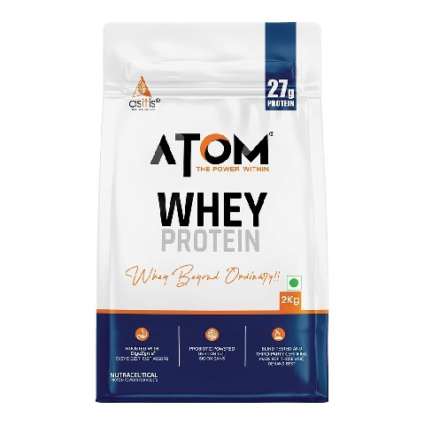 1 - AS-IT-IS Nutrition ATOM Whey Protein with Enzymes, 4.4 lb Choco Hazel Fusion