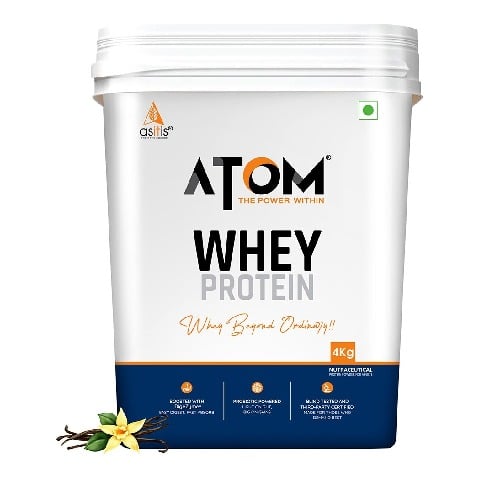 1 - AS-IT-IS Nutrition ATOM Whey Protein with Enzymes,  8.8 lb  French Vanilla 