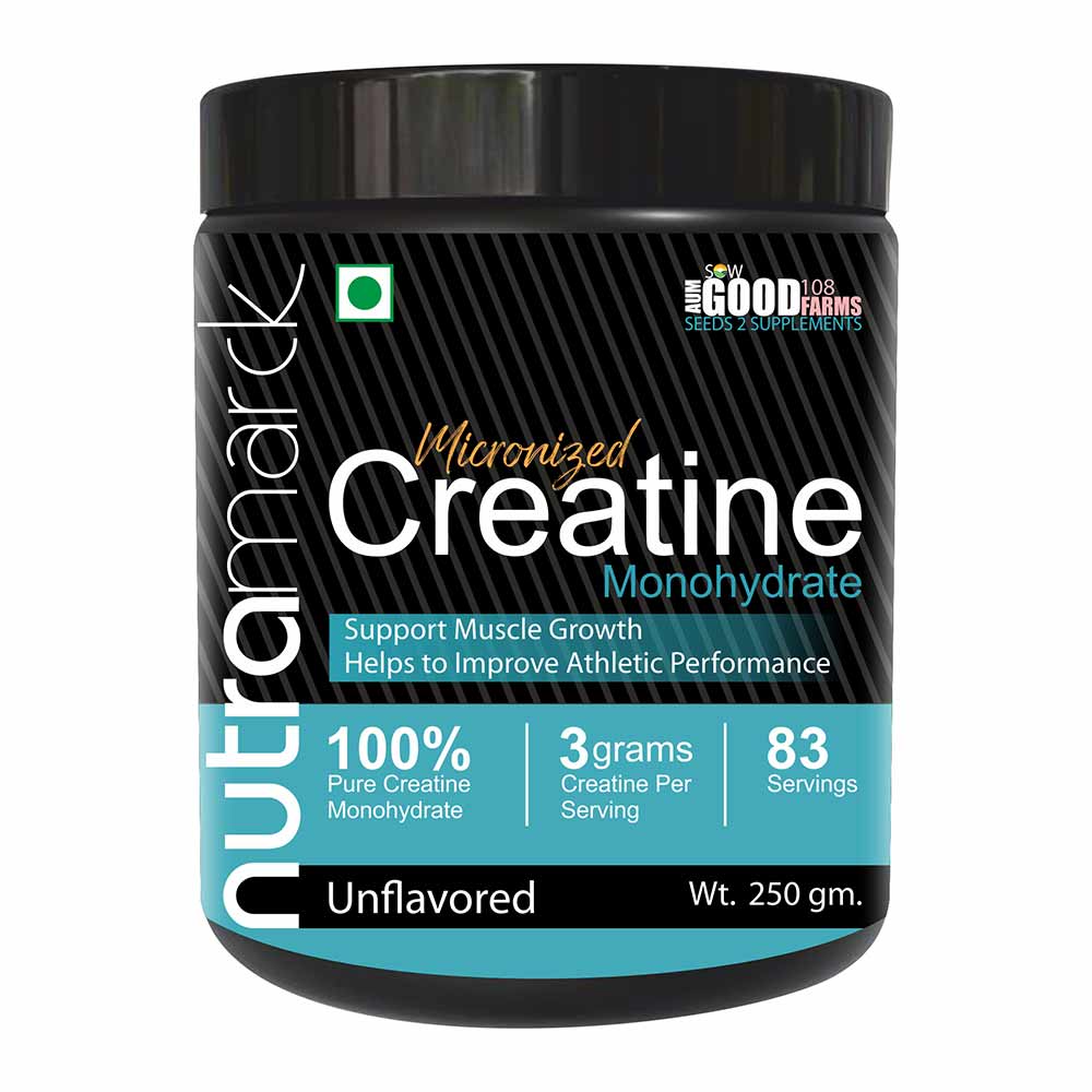 NutraMarck Micronized Creatine Monohydrate, Unflavoured 0.55 lb-image-17