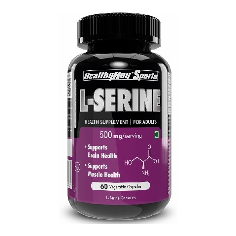 1 - HealthyHey Sports L-Serine, 60 veggie capsule(s)