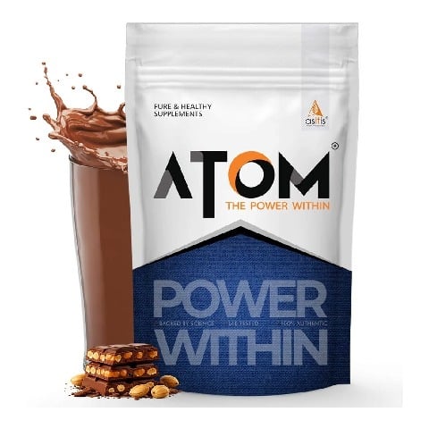 1 - AS-IT-IS Nutrition ATOM PWR Whey Protein, 2.2 lb Choco Hazel Fusion