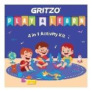 Gritzo Play And Learn Activity Kit Multicolor, Free Size Multicolor