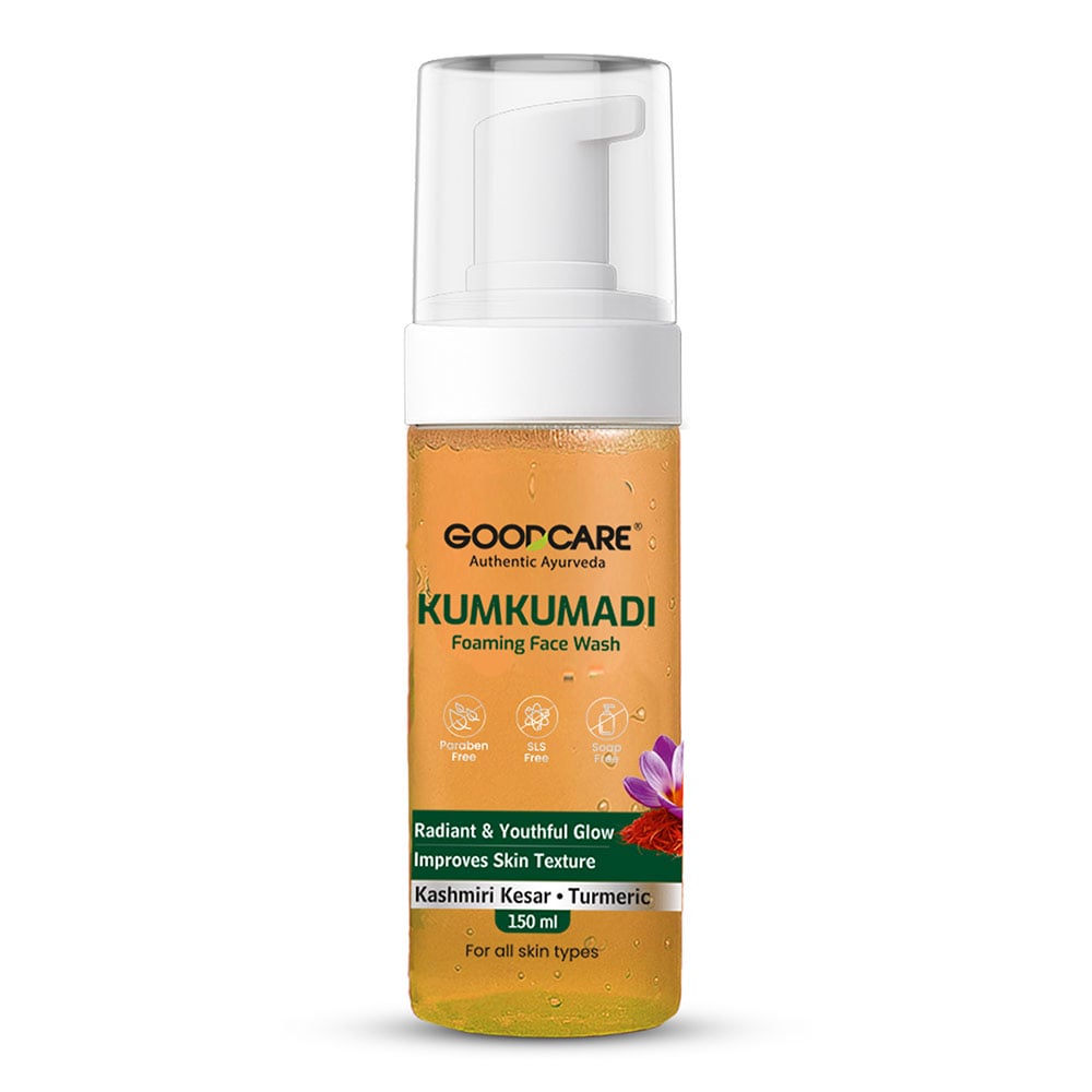 Goodcare Kumkumadi Foaming Face Wash, 150 ml for All Skin Types-picture-33