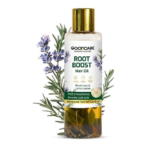 1 - Goodcare Root Boost Hair Oil,  100 ml  Rosemary & Curry Leaves 