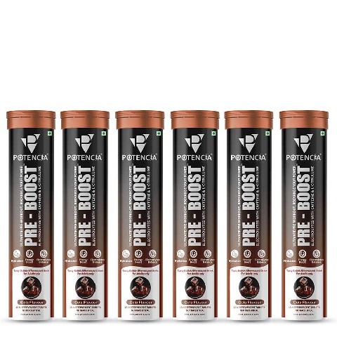 1 - Potencia Pre - Boost Effervescent, 15 tablet(s) Cola
