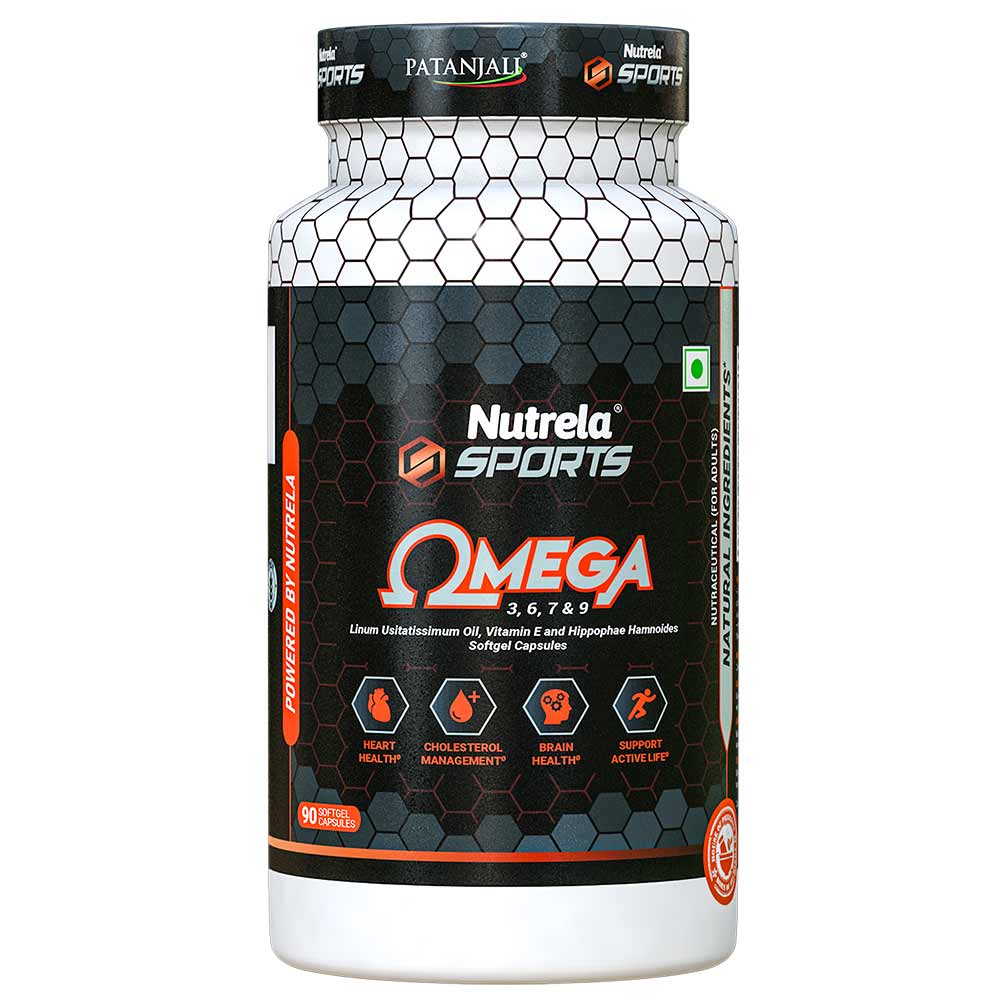 Nutrela Sports Omega 3 6 7 9, 90 softgels-picture-38