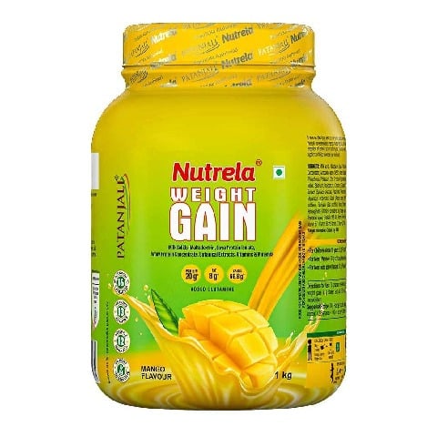 1 - Nutrela Weight Gainer,  2.2 lb  Mango 