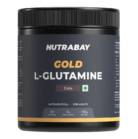 1 - Nutrabay Gold L-Glutamine,  0.39 lb  Cola 